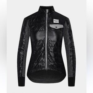 Cafe Du Cycliste Albertine Quilted Paneled Jacket Size XS